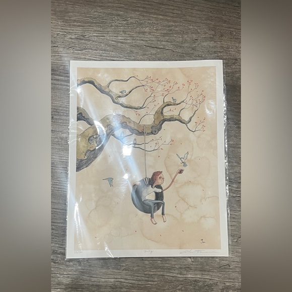 In Plastic Signed Graham Francoise Print - Picture 1 of 4